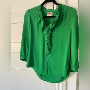 HD in Paris ruffle blouse